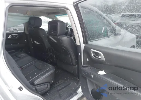 2014 Nissan Pathfinder Platinum из США, поврежденный, VIN 5N1AR2MM8EC680203